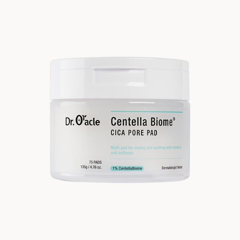 Centella Biome® Cica Pore Pad Łagodzące płatki do przecierania twarzy
