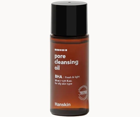 hanskin pore cleansing bha