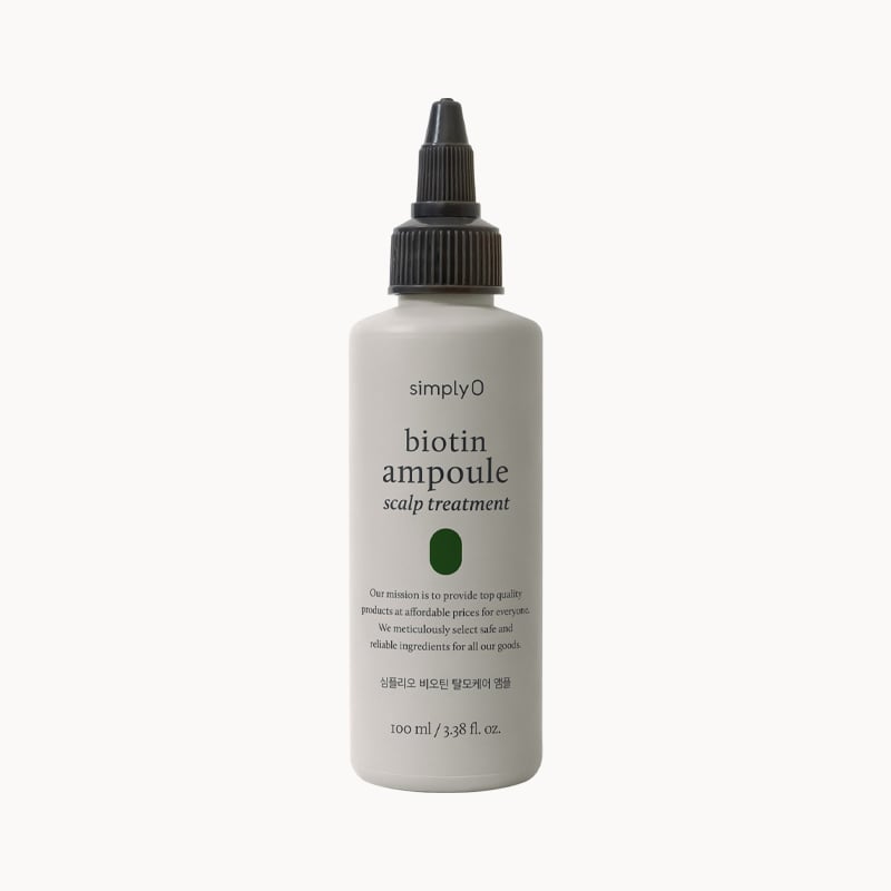 Ampułka przeciw wypadaniu włosów z biotyną