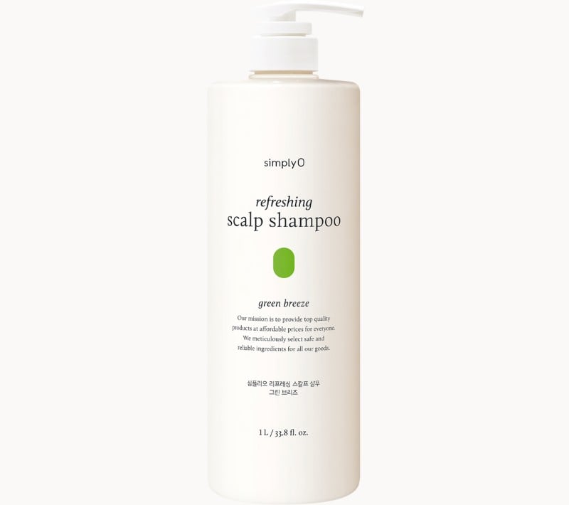 odświeżający szampon do skóry głowy